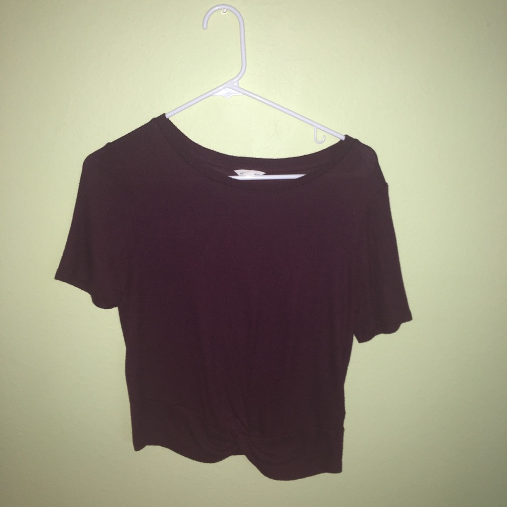 Maroon Top
